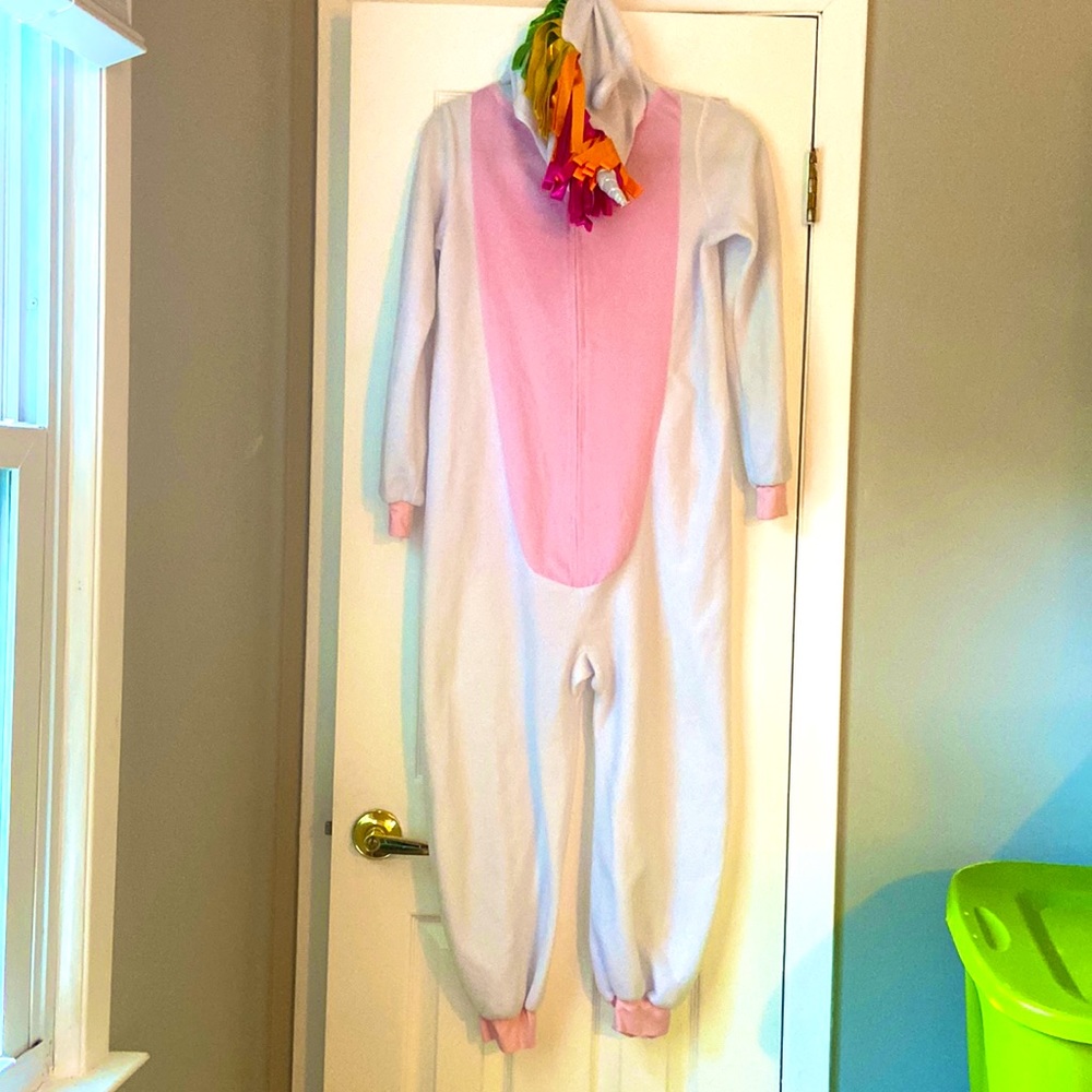 🦄 UNICORN FOOTLESS ONESIE WITH HOOD
